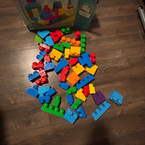 Fisher Price Mega Blocks Set Of 51 - Picture 1 of 5